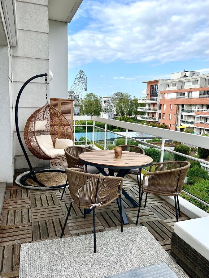 Appartement Climatise 3 Etoiles T3 Chic A Strasbourg Avec Billard Et Terrasse Екстер'єр фото
